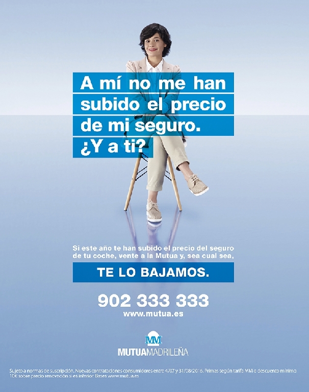 Mutua mejora el precio de renovación de su seguro