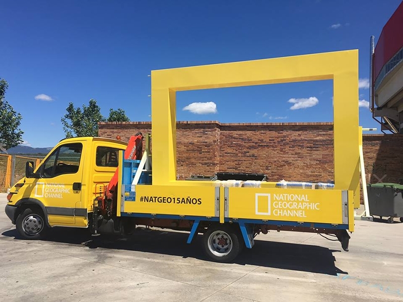 El logo de National Geographic sale a buscar las bellezas españolas