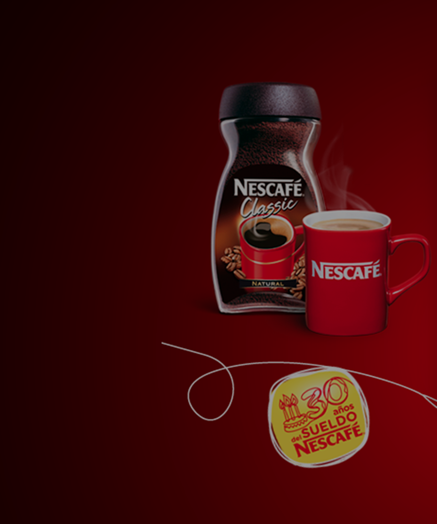 Nescafé entrega su "Sueldo para toda la Vida"