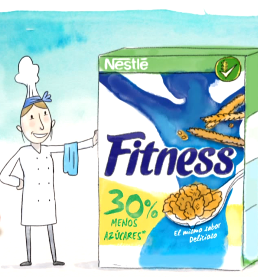 Fitness sincroniza televisión y Facebook