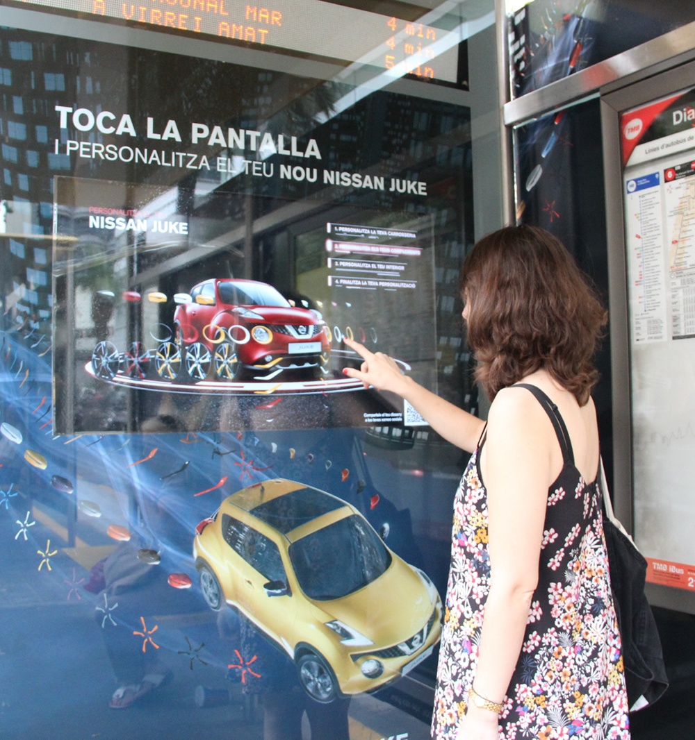 Opis interactivos de Nissan