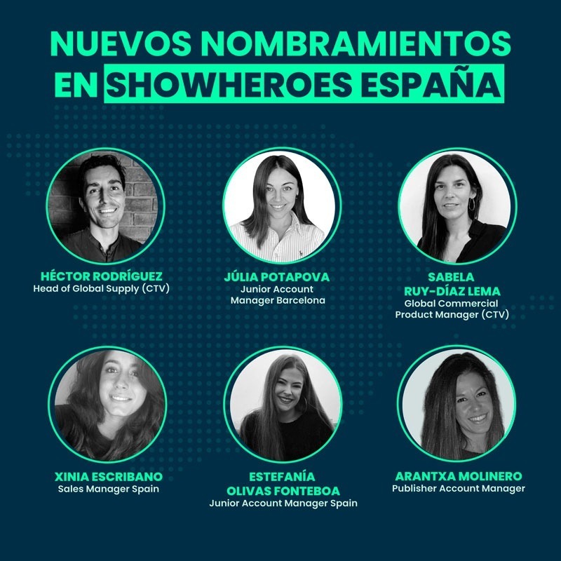 ShowHeroes amplia su equipo en Madrid y Barcelona