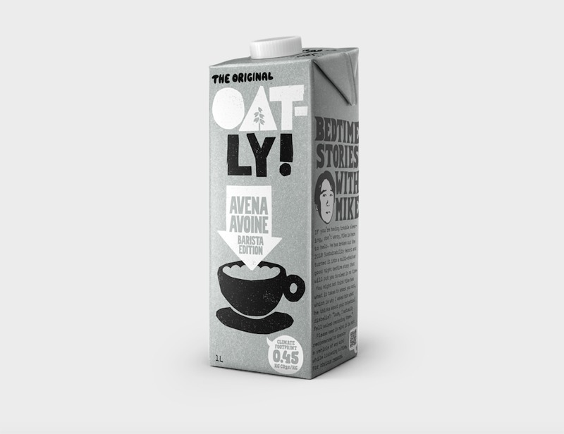 Oatly se une al etiquetado de huella de carbono