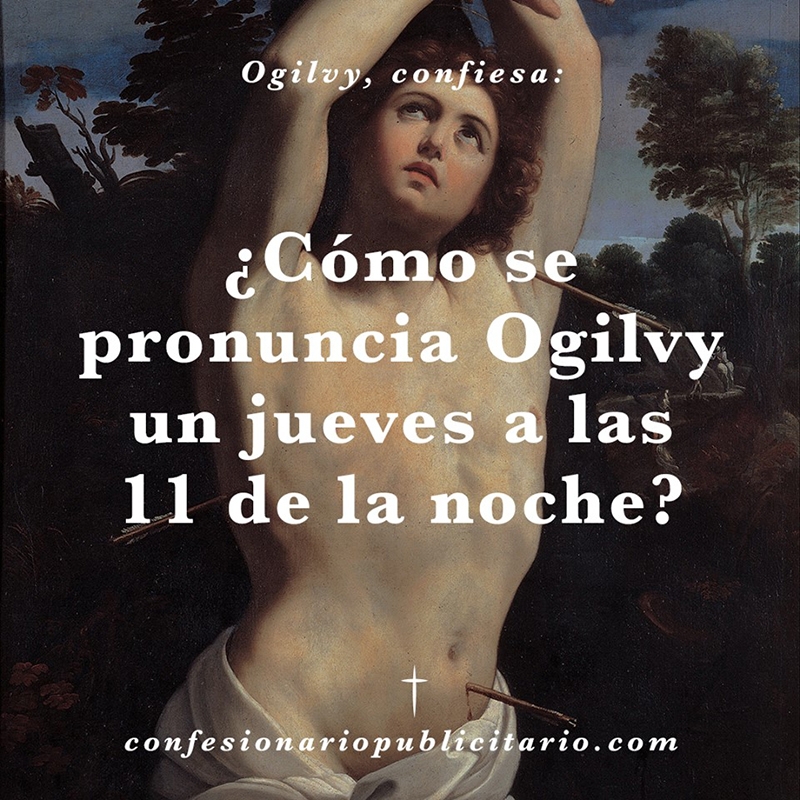 Las agencias de publicidad confiesan que han pecado