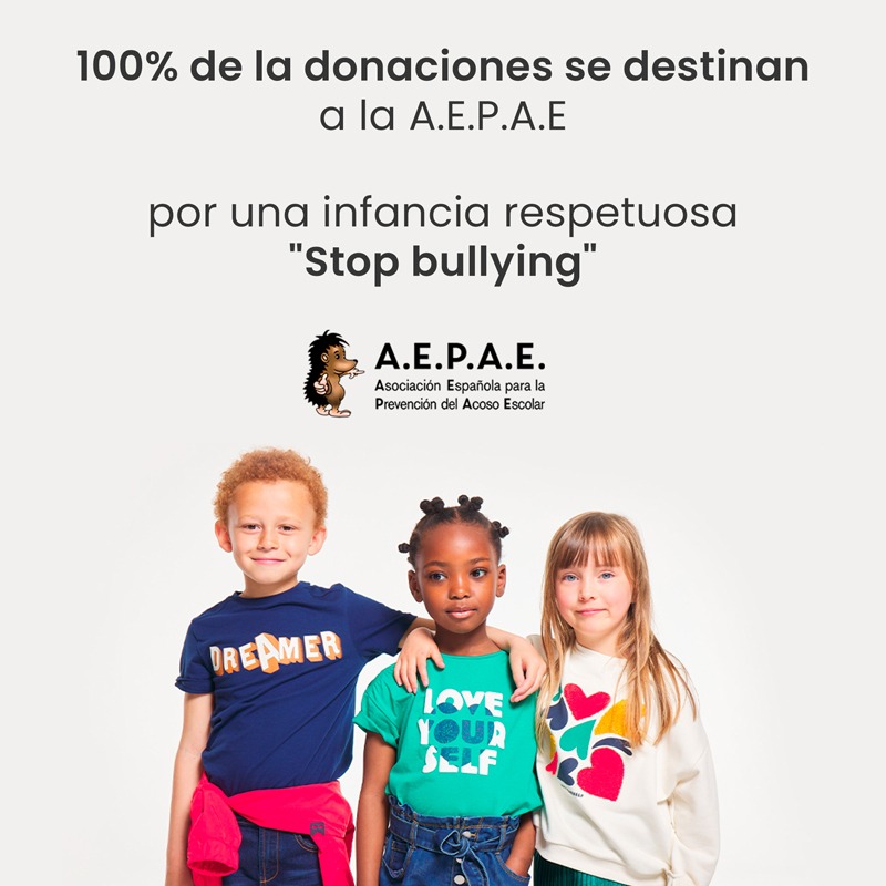 Okaïdi y la AEPAE, juntas contra el acoso escolar