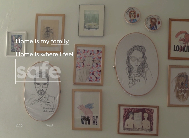 Un vídeo personalizado para definir nuestro hogar