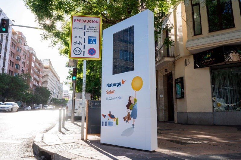 Naturgy promociona la energía solar en la ciudad