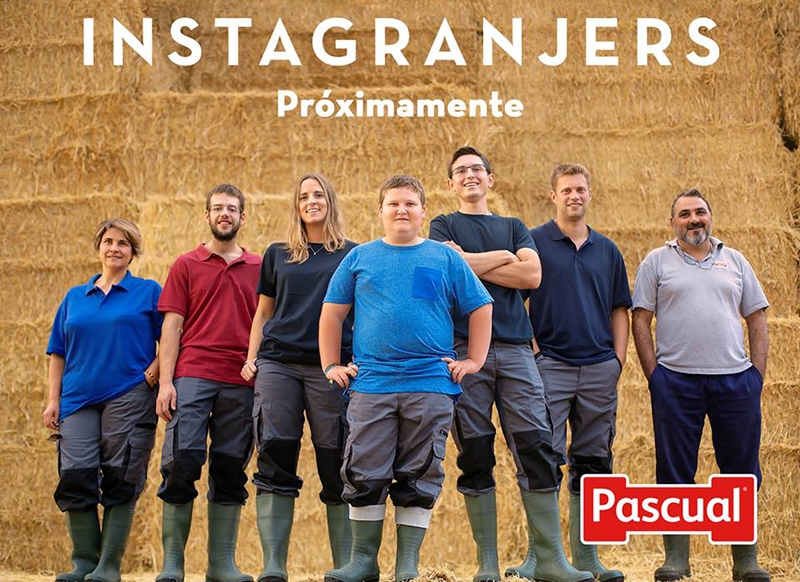 Pascual convierte a sus ganaderos en "Instagranjers"