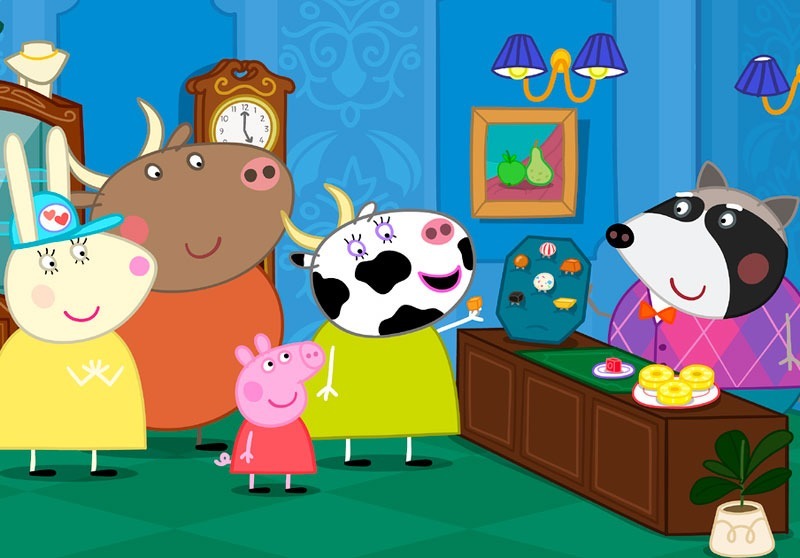 Katy Perry y Orlando Bloom se adentran en el mundo de Peppa Pig