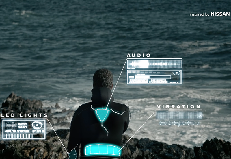 Nissan presenta el escudo inteligente para los percebeiros