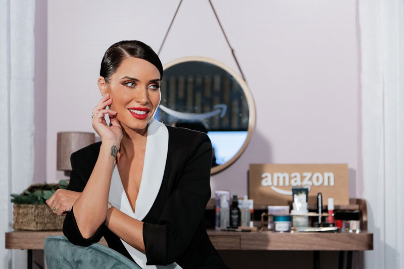 Pilar Rubio presenta las tendencias navideñas de Amazon