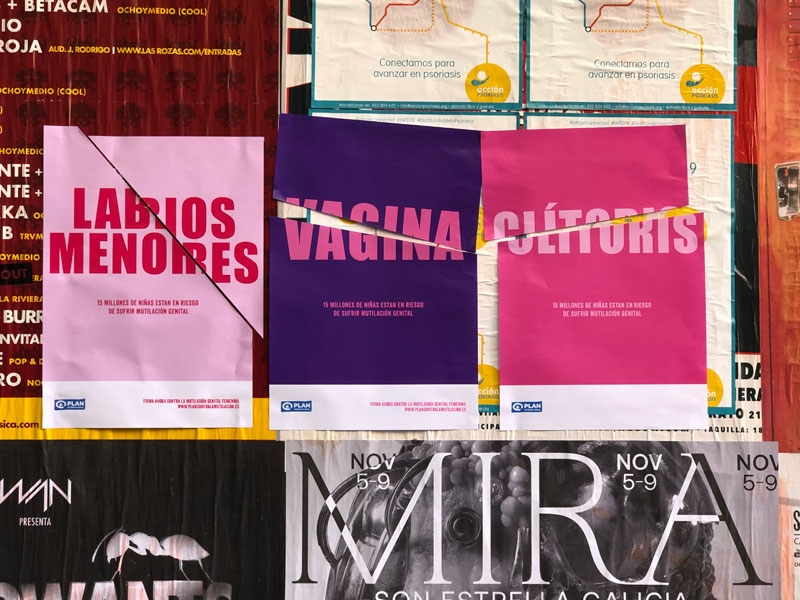 Campaña contra la mutilación genital femenina