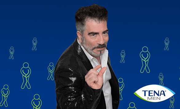 Podcast de TENA Men sobre incontinencia urinaria masculina