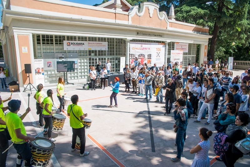 Madrid estrena el primer gimnasio solidario de la #Rentaterapia