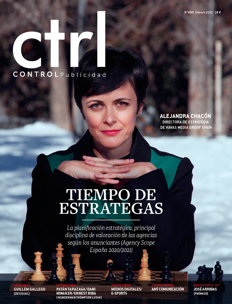 Febrero 2021 en la revista Ctrl Control Publicidad va de estrategia