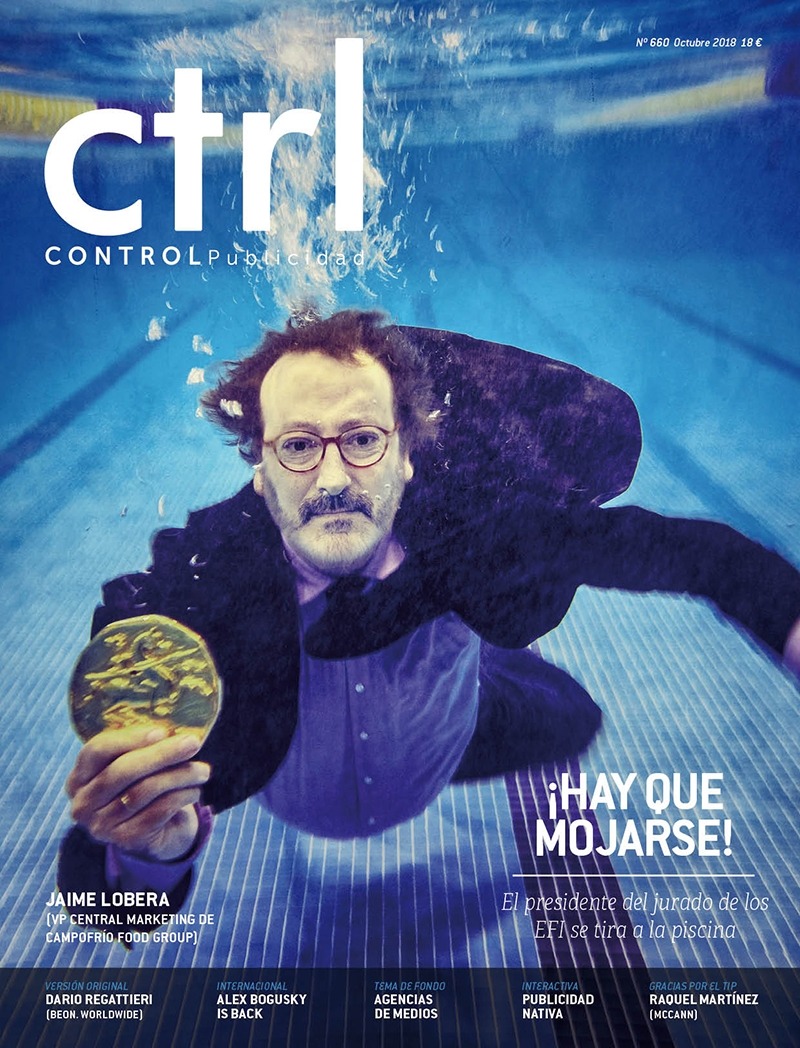 Las marcas se mojan en el nº de octubre 2018 de la revista Ctrl Publicidad