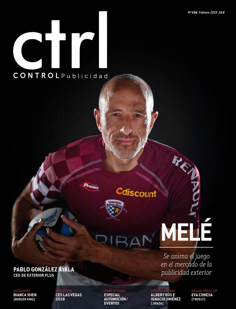 El número de febrero 2019 de la revista Ctrl Control Publicidad viene dando caña