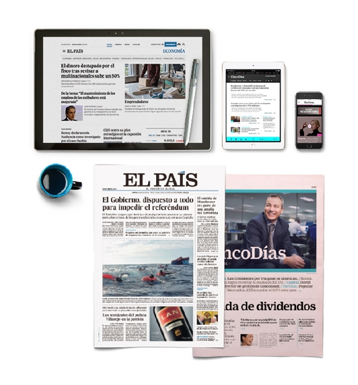 EL PAÍS alcanza los 18,5 millones de usuarios únicos