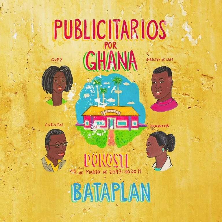 Publicitarios Por Ghana busca patrocinadores