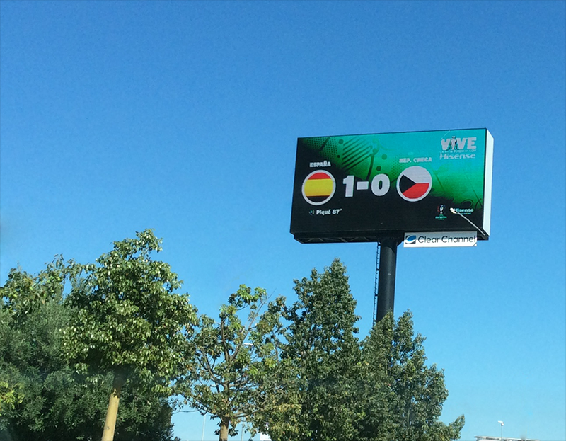 "Con Hisense, en esta Eurocopa, los goles los marcas tú"