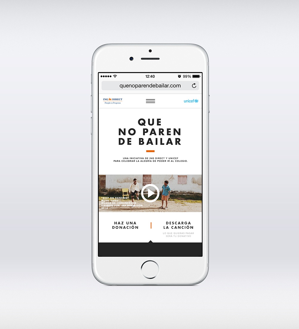 ING nos felicita bailando