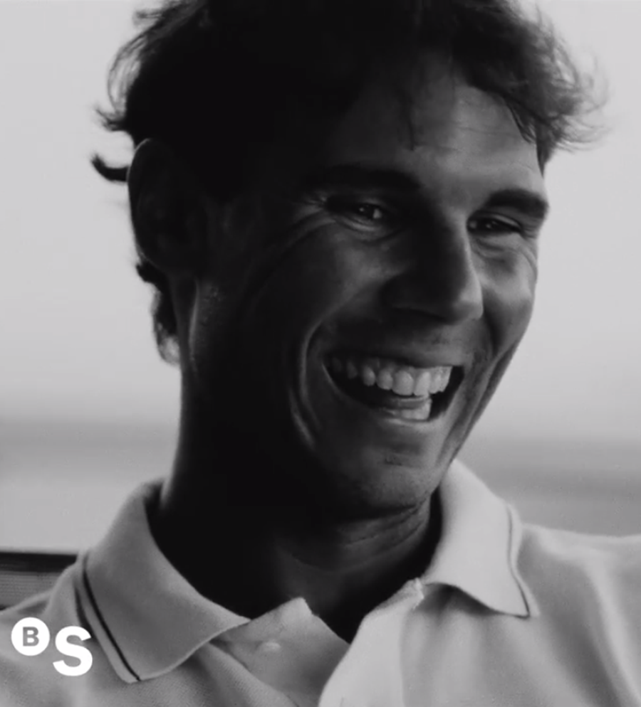 Rafa Nadal, al descubierto