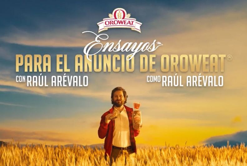 Raúl Arevalo protagoniza la nueva campaña de Oroweat