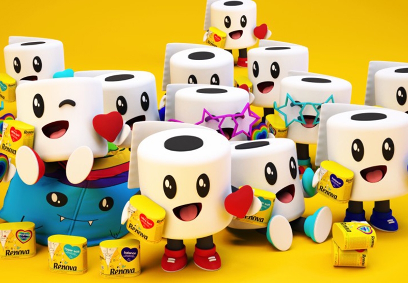 Renova Paper Pack dice "¡adiós al plástico!"