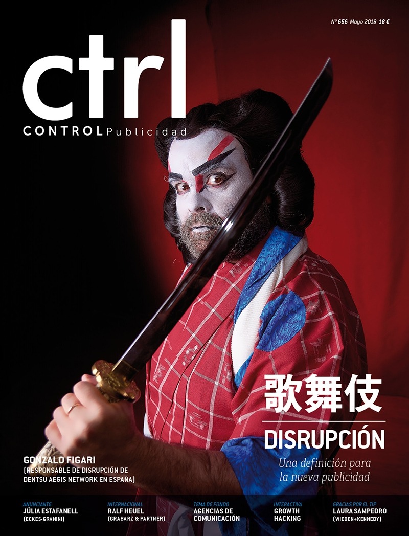 Mayo 18, el nº más rompedor de la revista Ctrl Control Publicidad