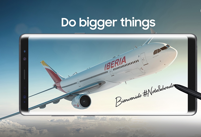 Samsung se une a Iberia para premiar la fidelidad de sus clientes