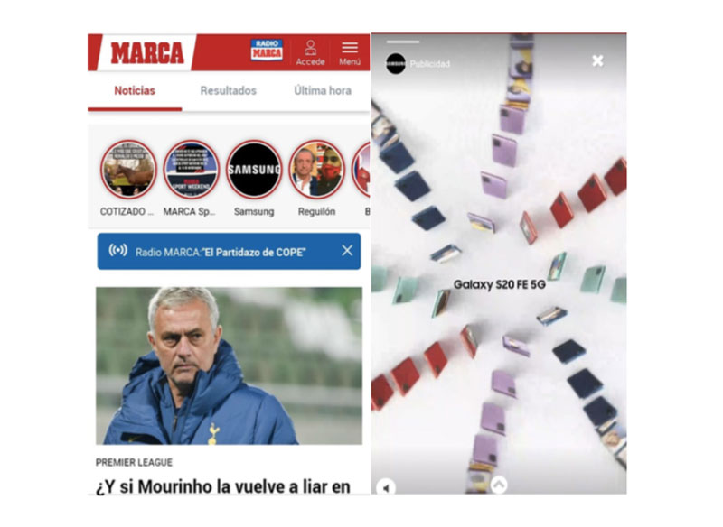 Samsung y Starcom estrenan los "Marca Stories"