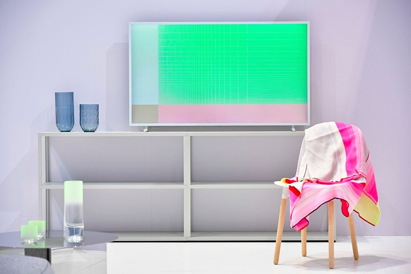 TV de Samsung que se convierte en marco cuando la apagas