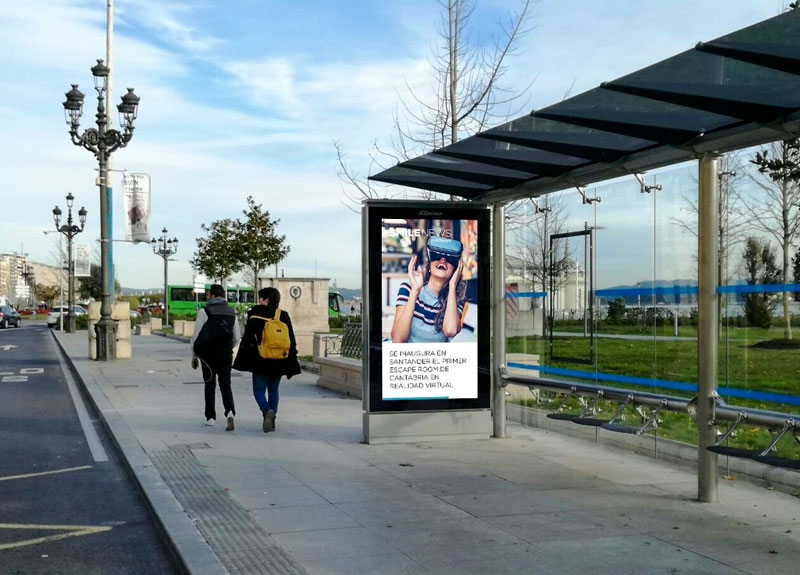 El mobiliario urbano digital de JCDecaux crece