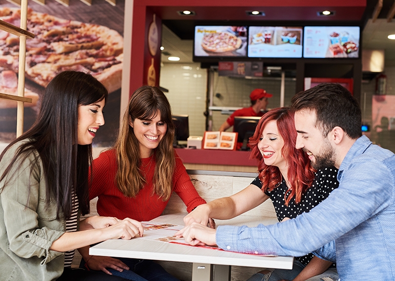 Telepizza lanza el mapa de los más románticos de España