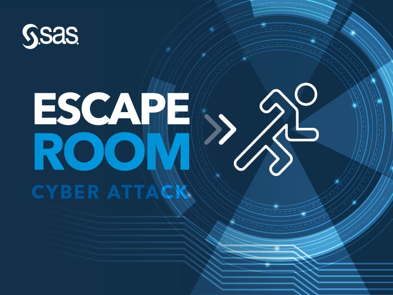 SAS organiza un "escape room" para frenar un ciberataque global