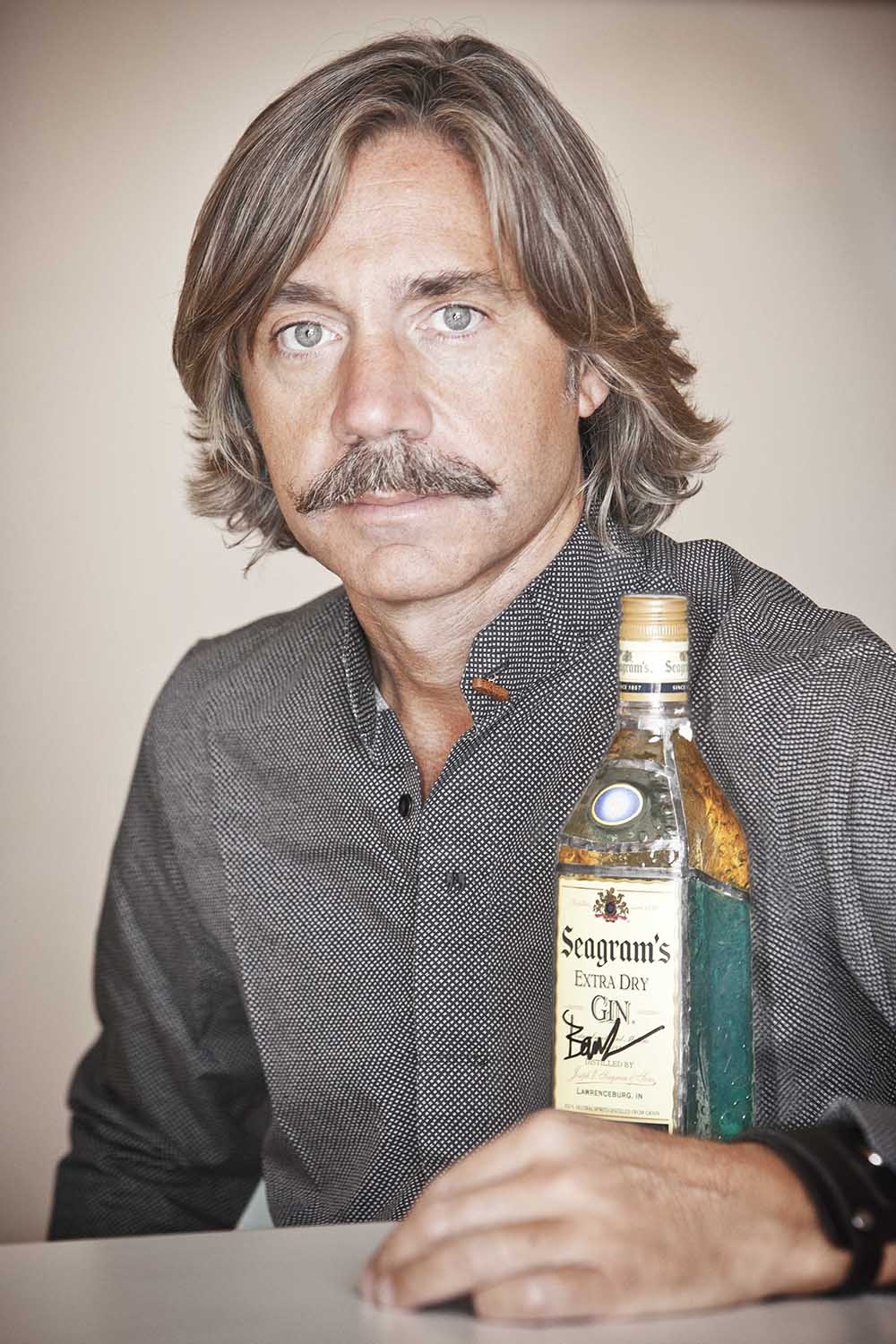 Seagram´s Gin, en plan Art Nouveau