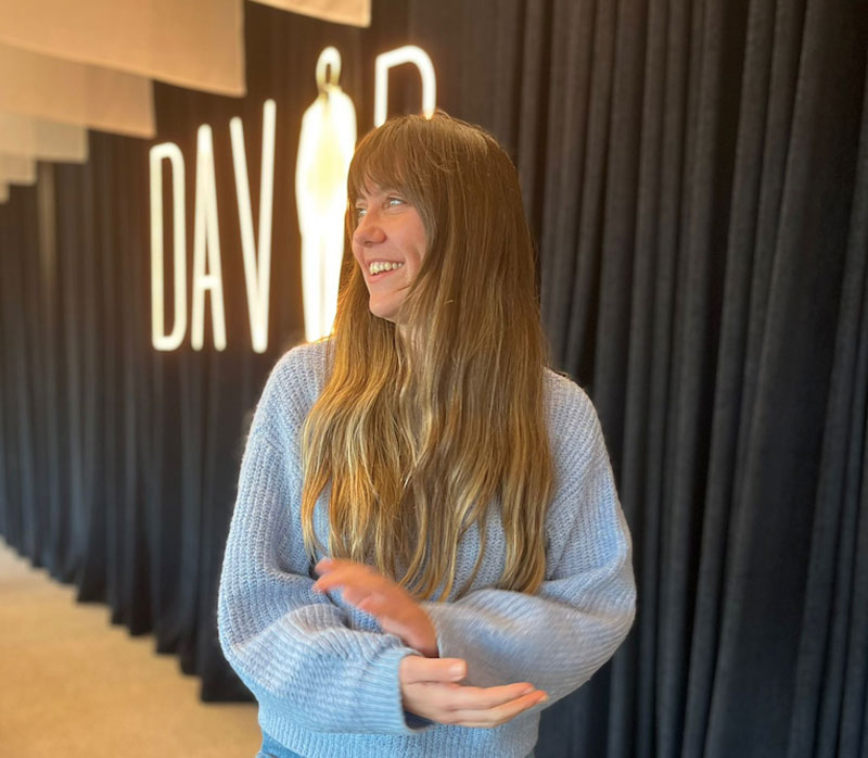 Nueva supervisora de cuentas en la agencia DAVID
