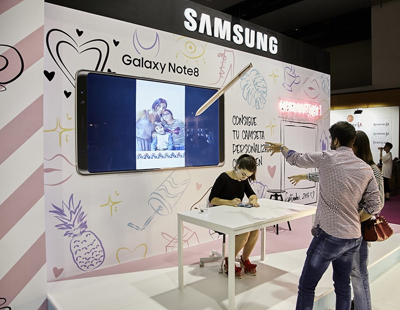 Showroom Samsung EGO para jóvenes diseñadores