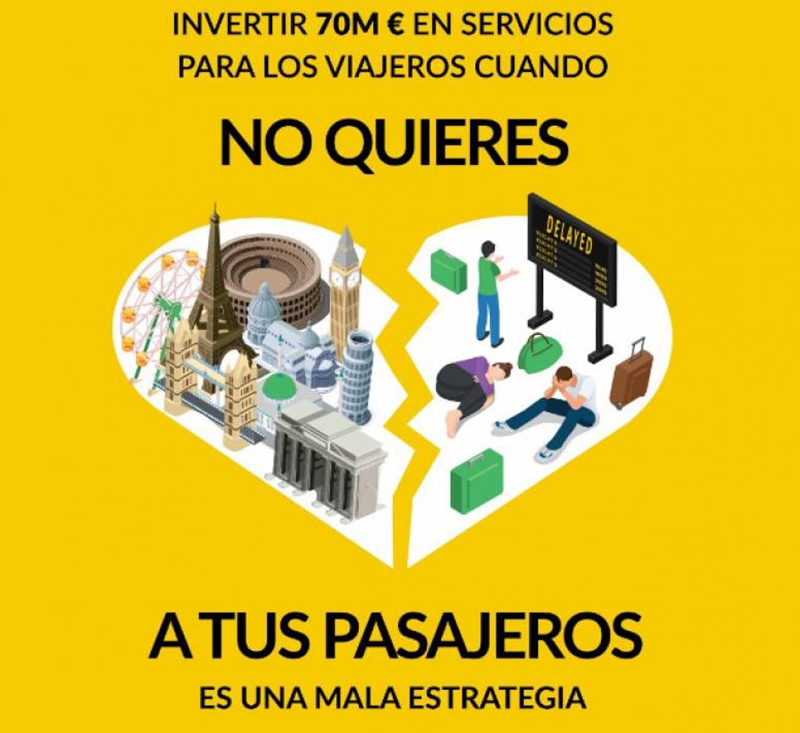 Skycop lanza una campaña para advertir sobre Vueling