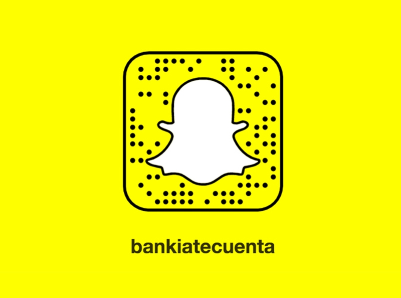 Bankia lanza su propio canal de Snapchat para España