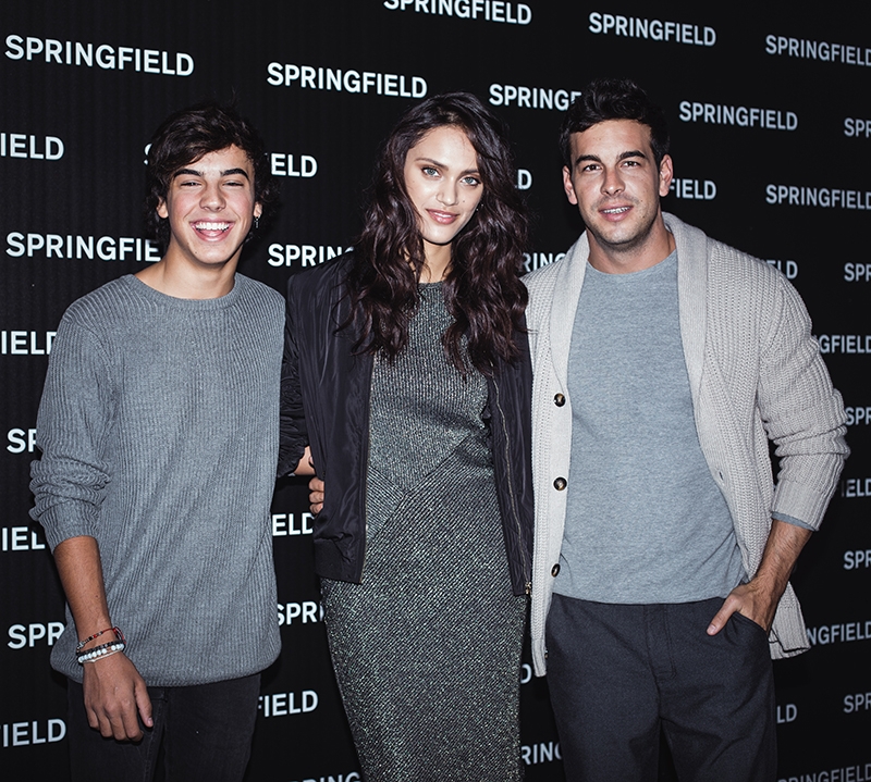 Mario y Óscar Casas, juntos en el fashion film navideño de Springfield