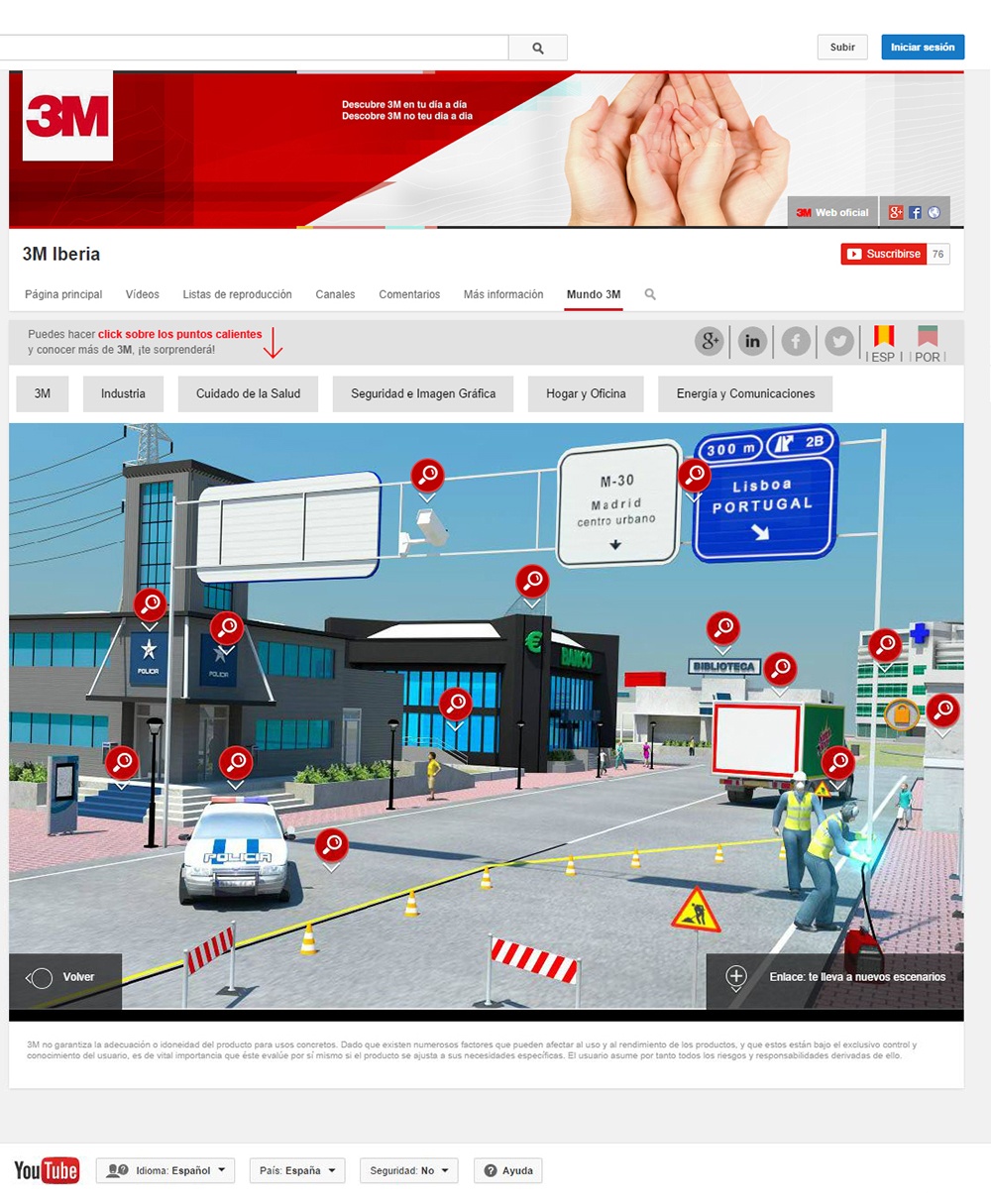 3M Iberia estrena canal en YouTube