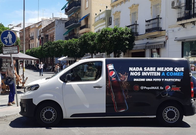 Pepsi Max apoya a la hostelería andaluza "sobre ruedas"