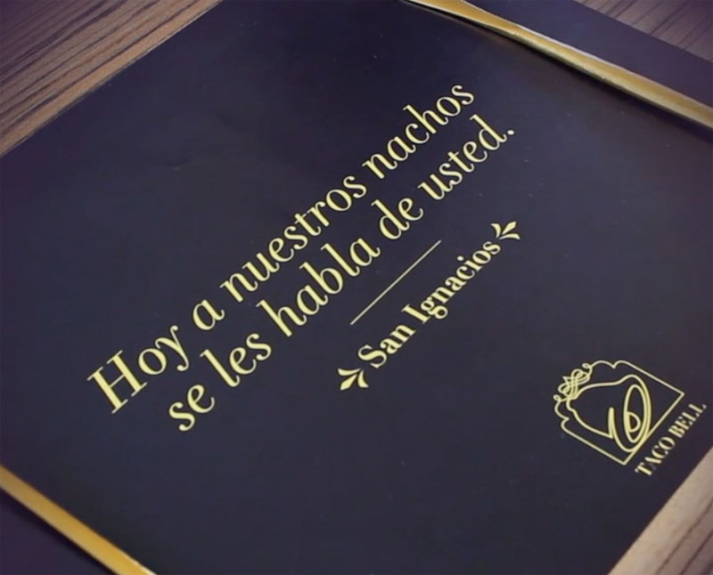 Taco Bell invita a nachos a todos los Nachos