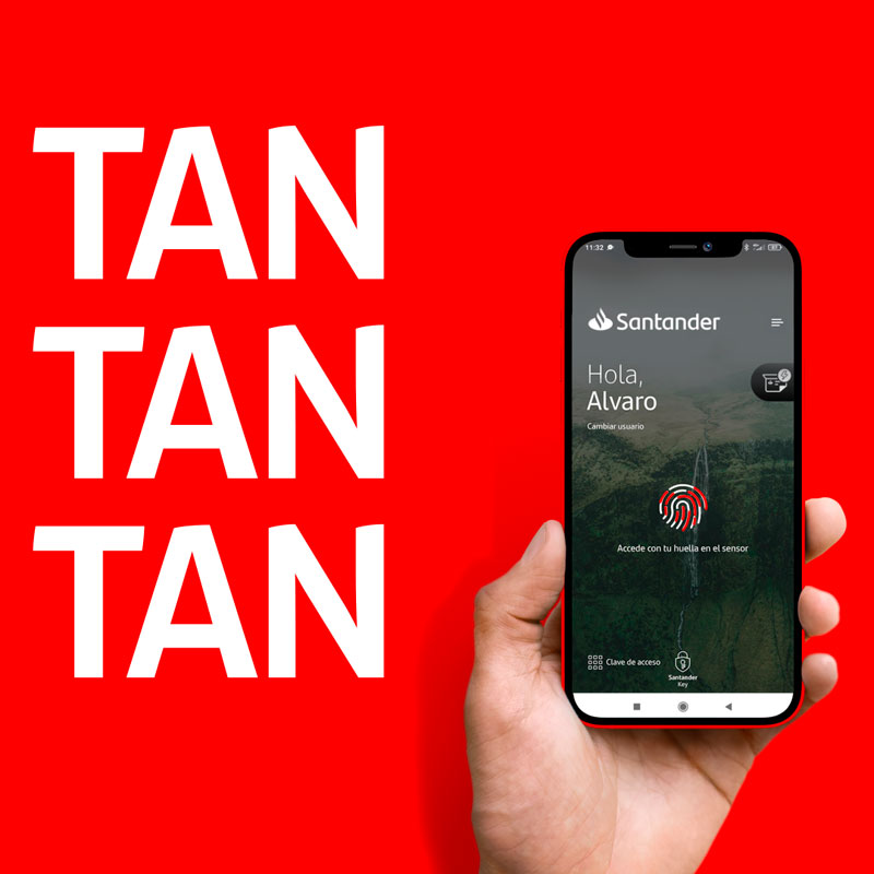 Banco Santander lanza su nueva campaña "Tan Tan"