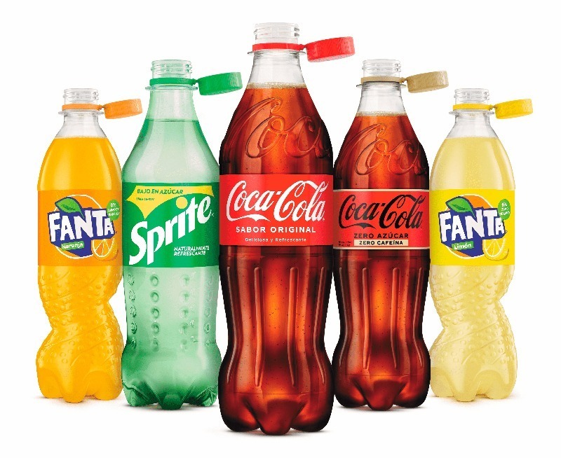 Llegan las botellas de Coca-Cola con tapón adherido