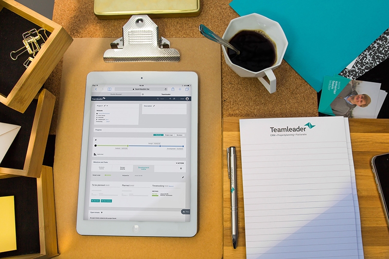 Teamleader: trabajo inteligente en el entorno colaborativo