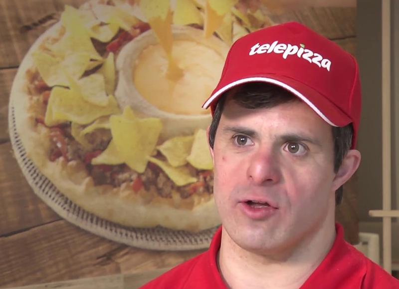 Telepizza contratará a personas con Síndrome de Down
