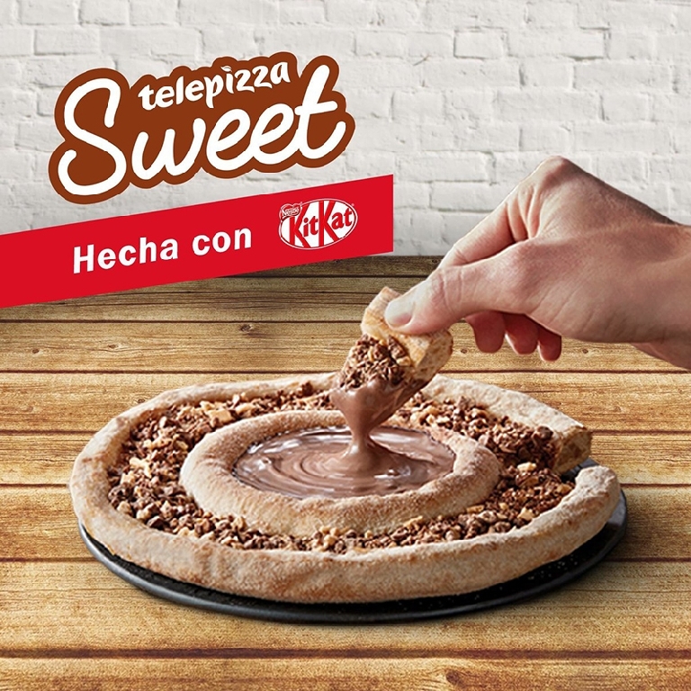 Telepizza Sweet, un subidón de azúcar para San Valentín