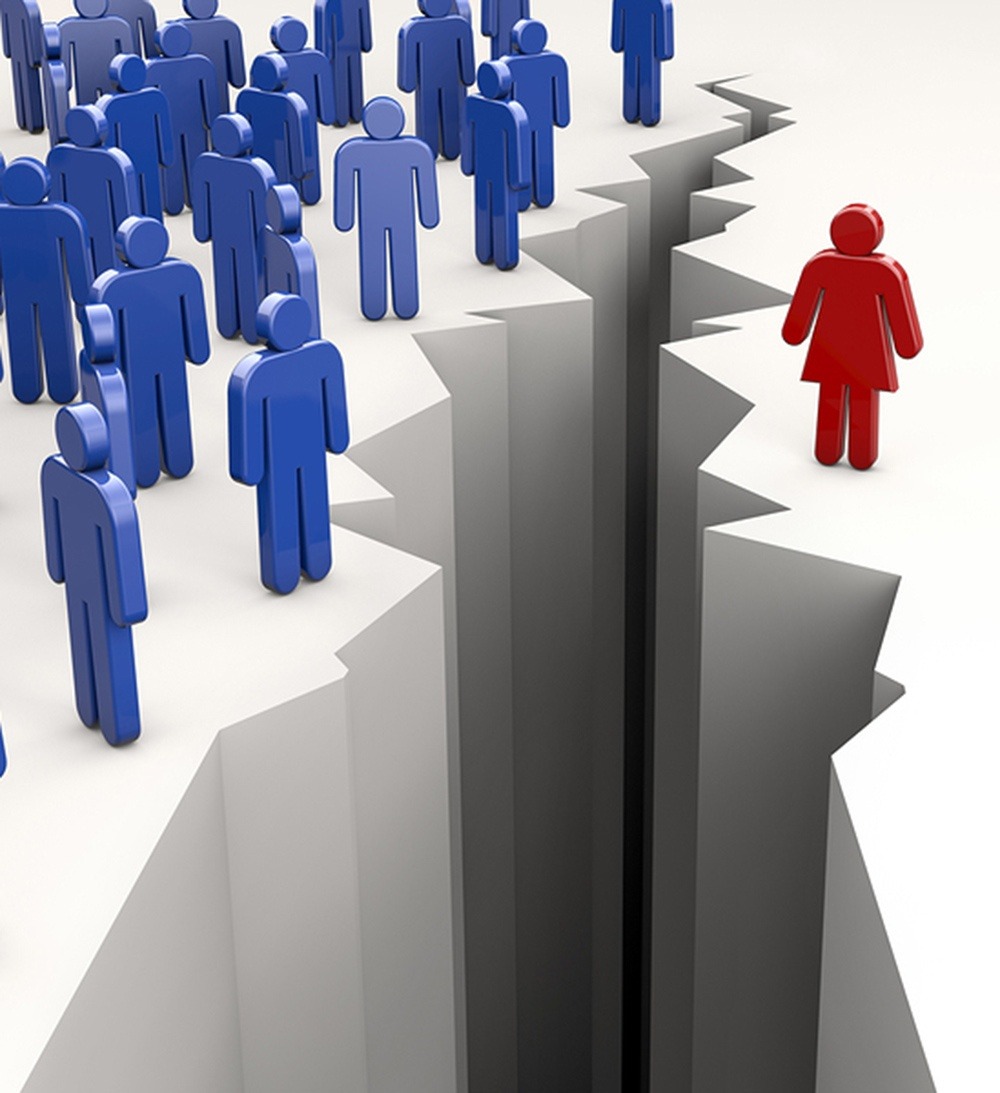 Más brecha salarial entre ellos y ellas